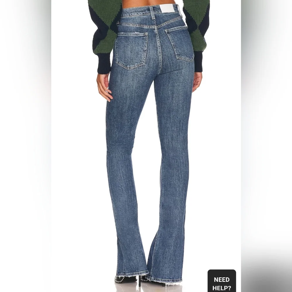 Pistola Colleen High Rise Slim Flare Jean in Willow Size 31 New!